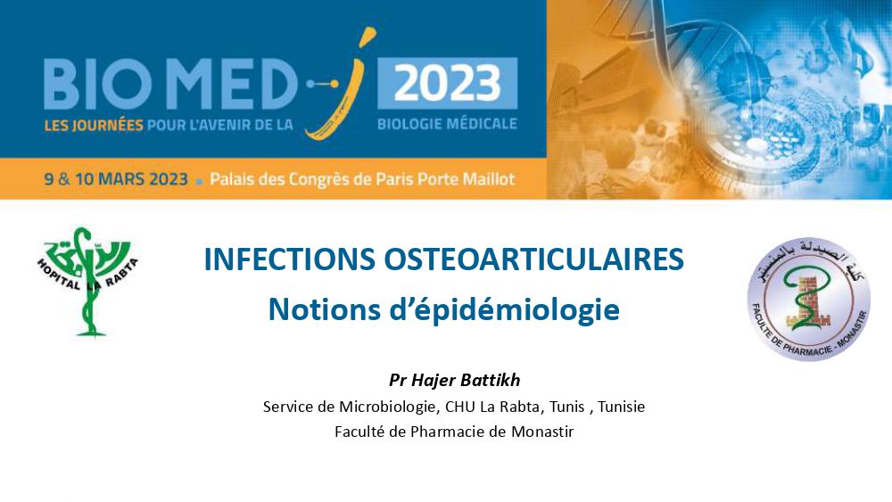 Infections Ost O Articulaires D Finitions Et Notions D Pid Miologie Biomedj